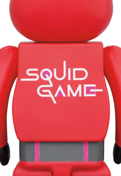 Medicom Toy Toys > Statues > Other Statues Bearbrick: Squid Game - Guard Triangle 100% & 400% 2-Pack 4530956602585 JAN228779