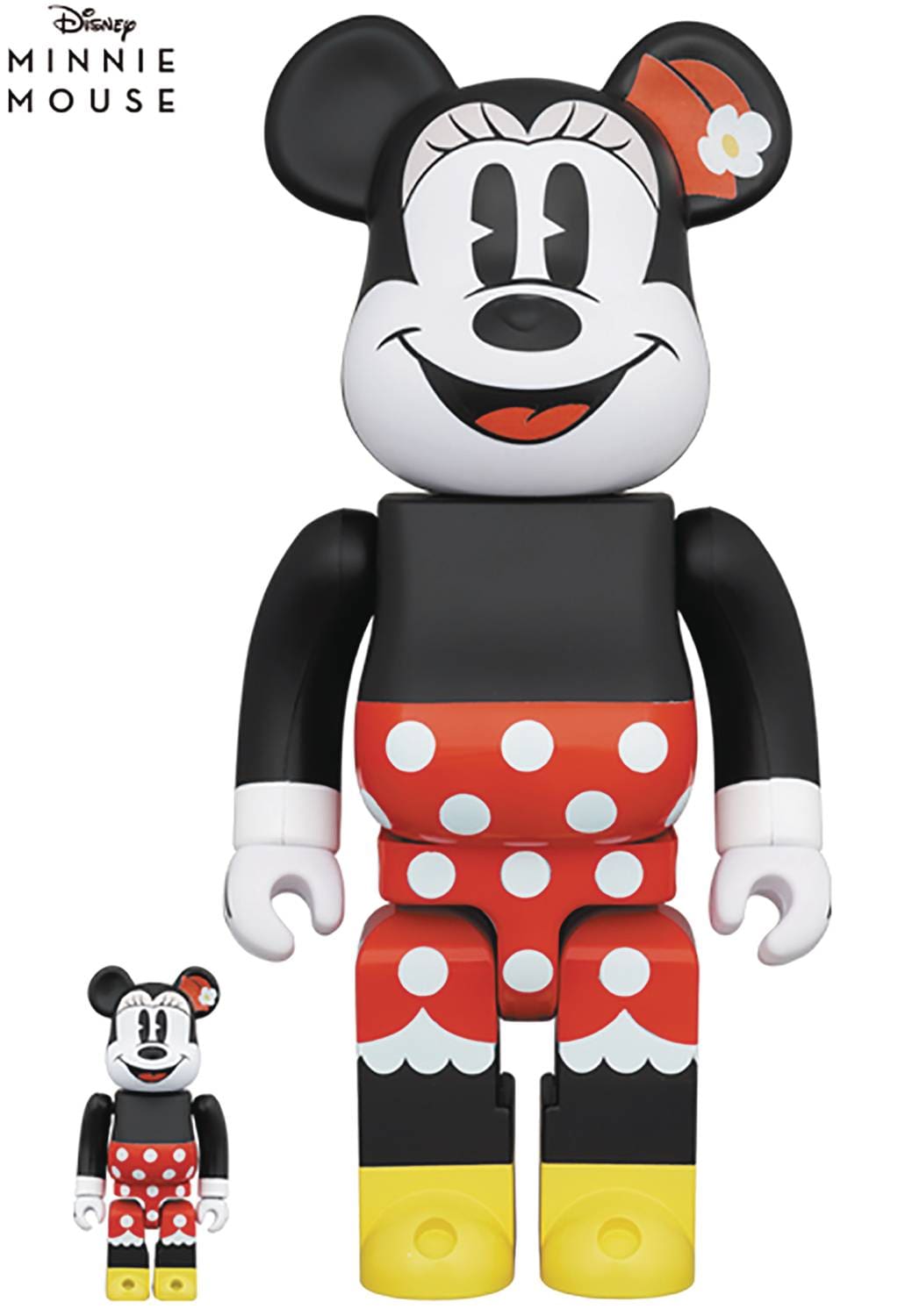 Medicom Toy: Bearbrick - Minnie Mouse 100% & 400% - Third Eye