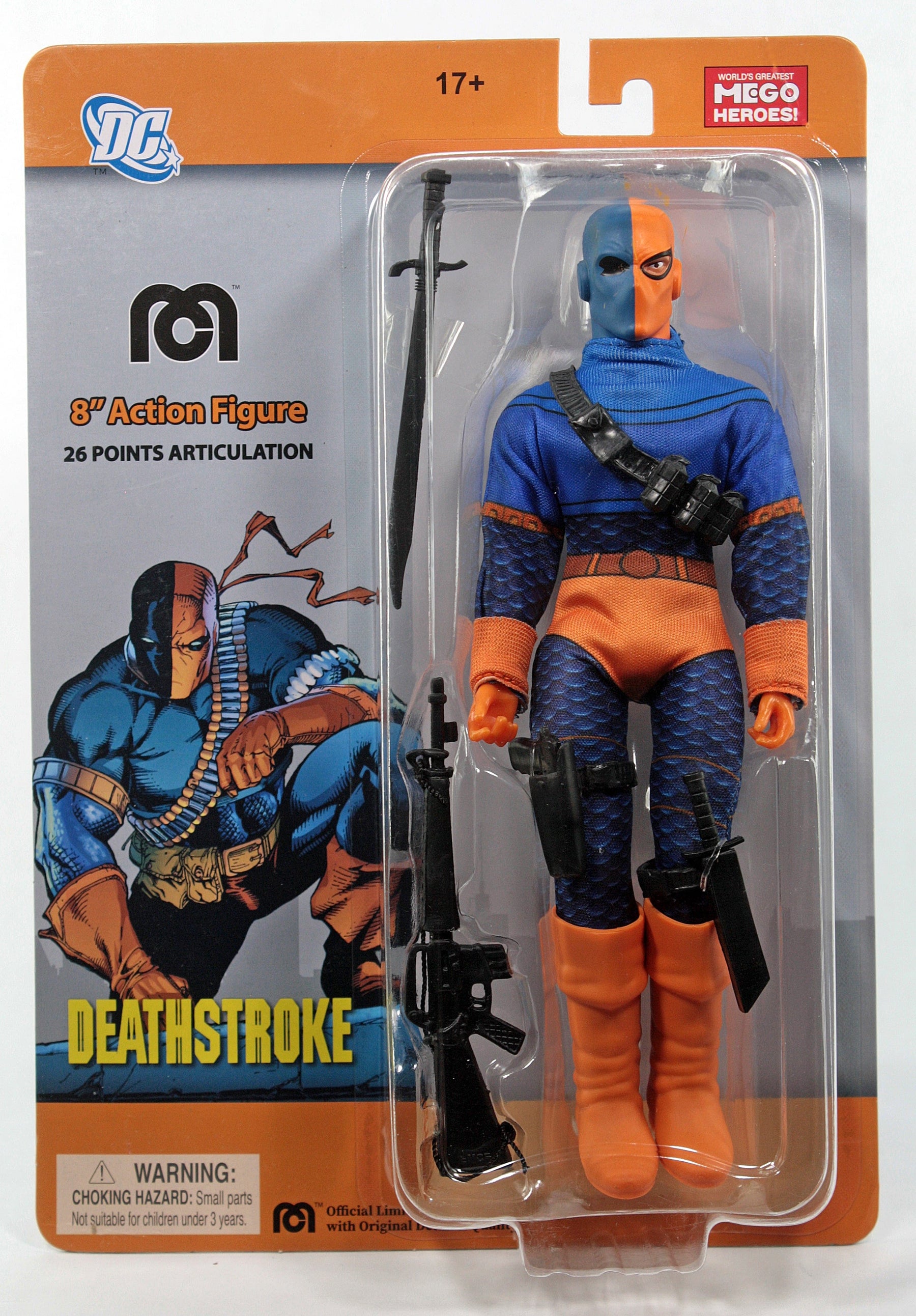 Mego Toys > Action Figures > Other Action Figures Mego: DC - Deathstroke 8" 850033232271 AUG219348