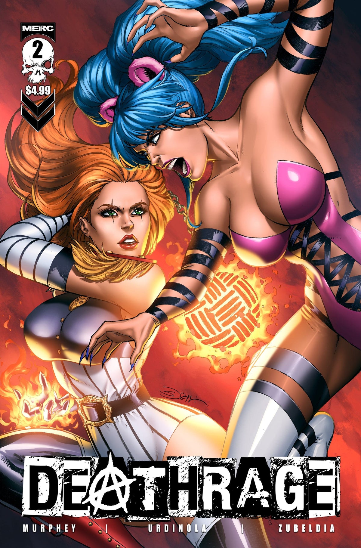 Merc Publishing Comic Books DEATHRAGE #2 (OF 6) CVR B SORAH SUHNG (MR) 19685219519000221 0622MC240