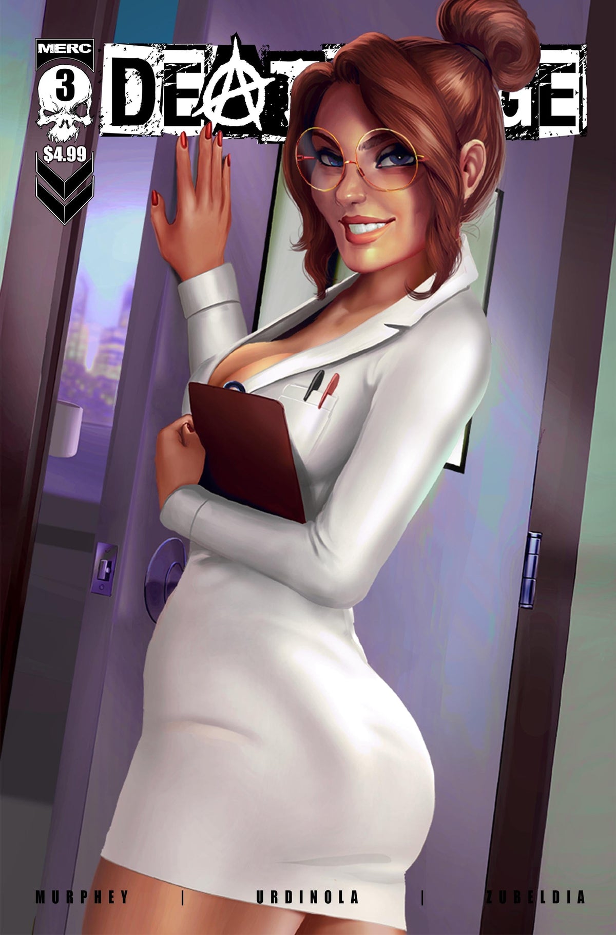 Merc Publishing Comic Books DEATHRAGE #3 (OF 6) CVR B TRISTARR VAR (MR) 19685219519000321 0722MC270