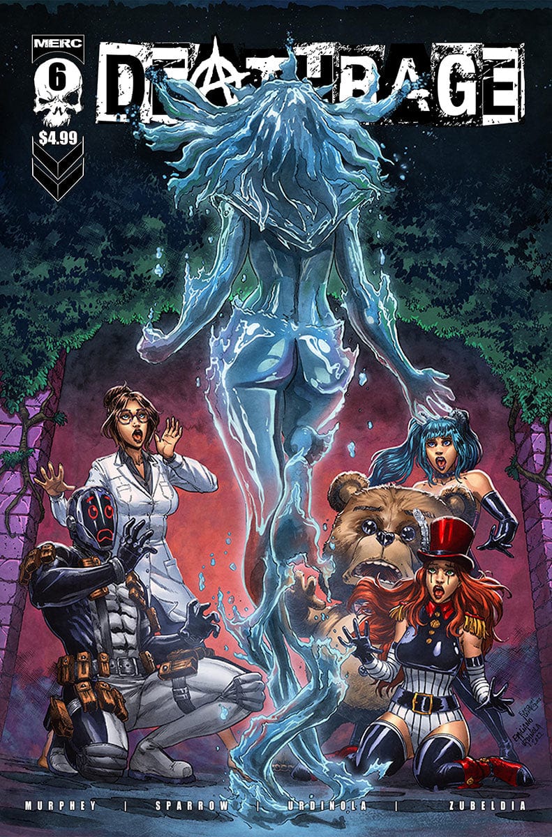 Merc Publishing Comic Books DEATHRAGE #6 (OF 6) CVR B EMILIANO URDINOLA VAR (MR) 19685219519000621 1022MC307