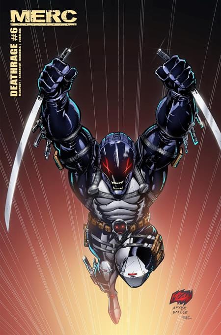 Merc Publishing Comic Books > Incentives DEATHRAGE #6 (OF 6) CVR F INC 1:50 FRANCK UZAN HOMAGE VAR (MR) 19685219519000661 1022MC311