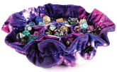 MDG: Velvet Dice Bag w/ Pockets - Nebula