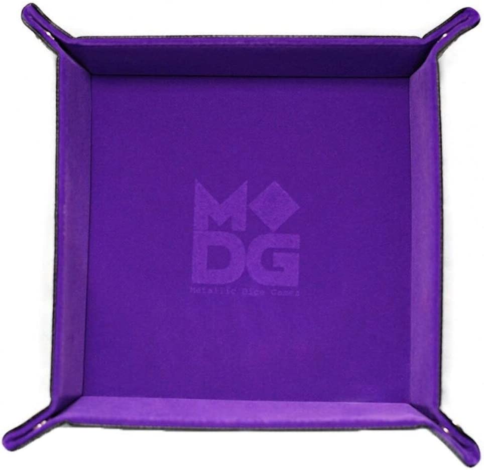 MDG: Velvet Dice Tray - Purple - Third Eye