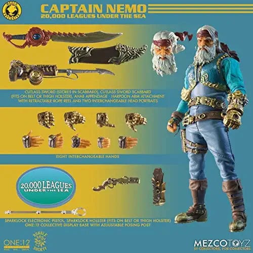 One:12 Rumble Society: 20,000 Leagues Under the Sea - Captain Nemo & Nautilus - Third Eye