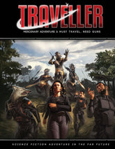 Mongoose Publishing Tabletop Games > Role-Playing Games Traveller: Mercenary Adventure 3 - Must Travel Need Guns 9781913076603 MGP 40070