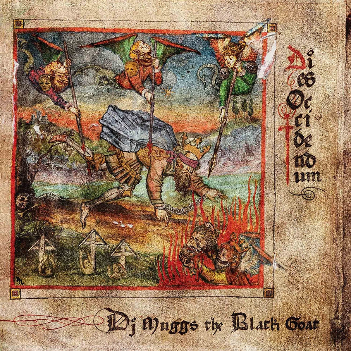 DJ Muggs the Black Goat - Die Occidendum - Red Vinyl - Third Eye