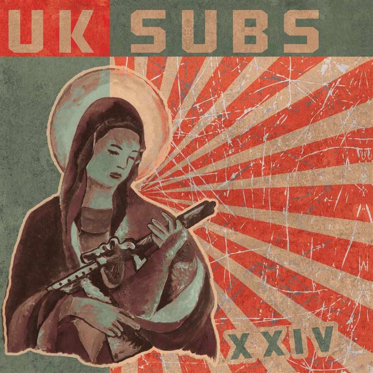 Uk Subs - Xxiv, Double 10-Inch Green & Clear Vinyl [Import] - Third Eye