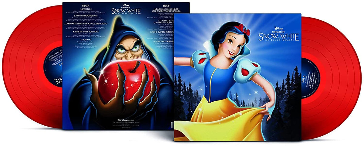 Various Artists - Songs From Snow White & The Seven Dwarfs, 85th Anniversary OST, Red Colored Vinyl [Import] - Third Eye