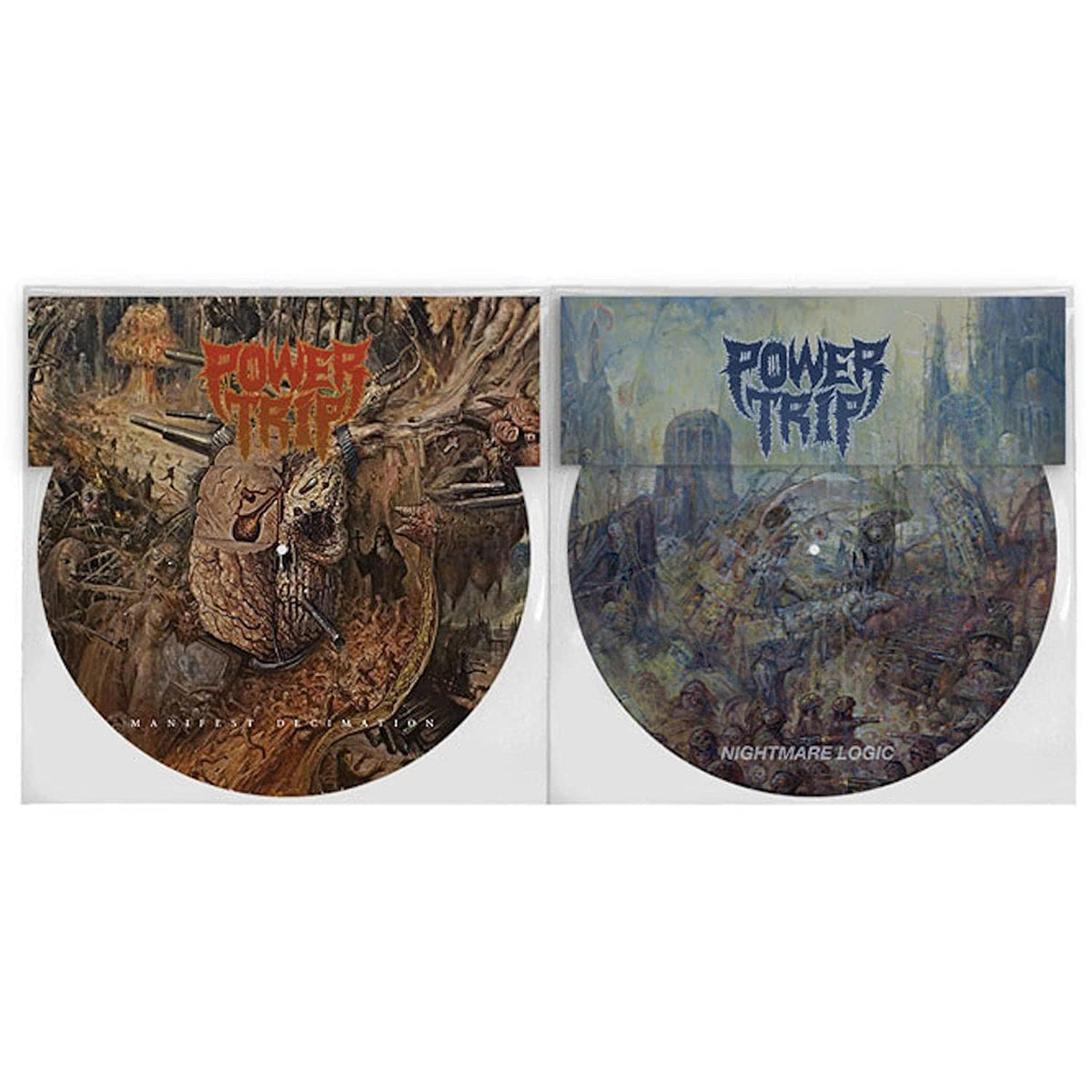 Power Trip - Manifest Decimation /  Nightmare Logic - Third Eye