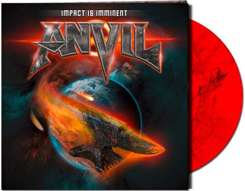 Anvil - Impact Is Imminent (IEX) (Red & Black Marbled) - Third Eye