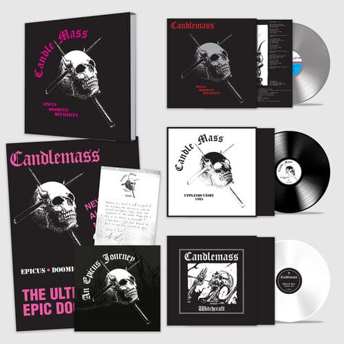Candlemass - Epicus Doomicus Metallicus, 35th Anniversary 3, Colored Vinyl Box Set With Poster [Import] - Third Eye