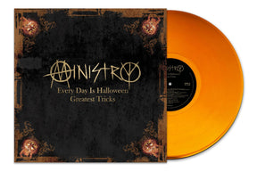 --- Music > Vinyl Records Ministry - Every Day Is Halloween, Greatest Tricks, Orange 889466307515 CLE3075.1