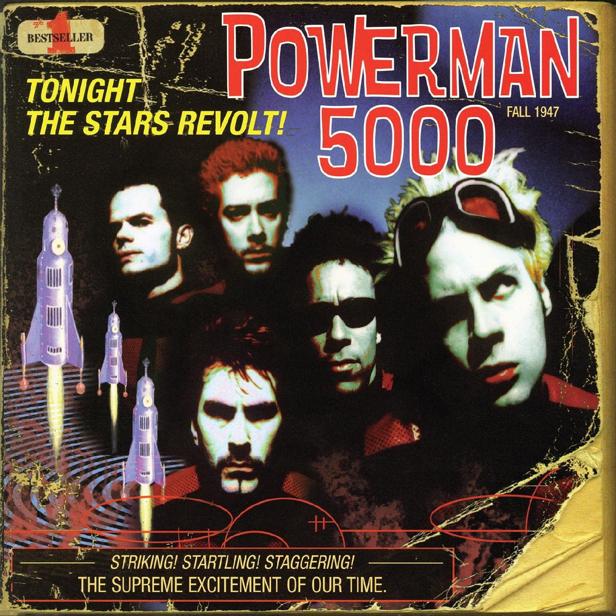 Third Eye Comics Music > Vinyl Records Powerman 5000 - Tonight The Stars Revolt 848064014522 RLGM1452.1