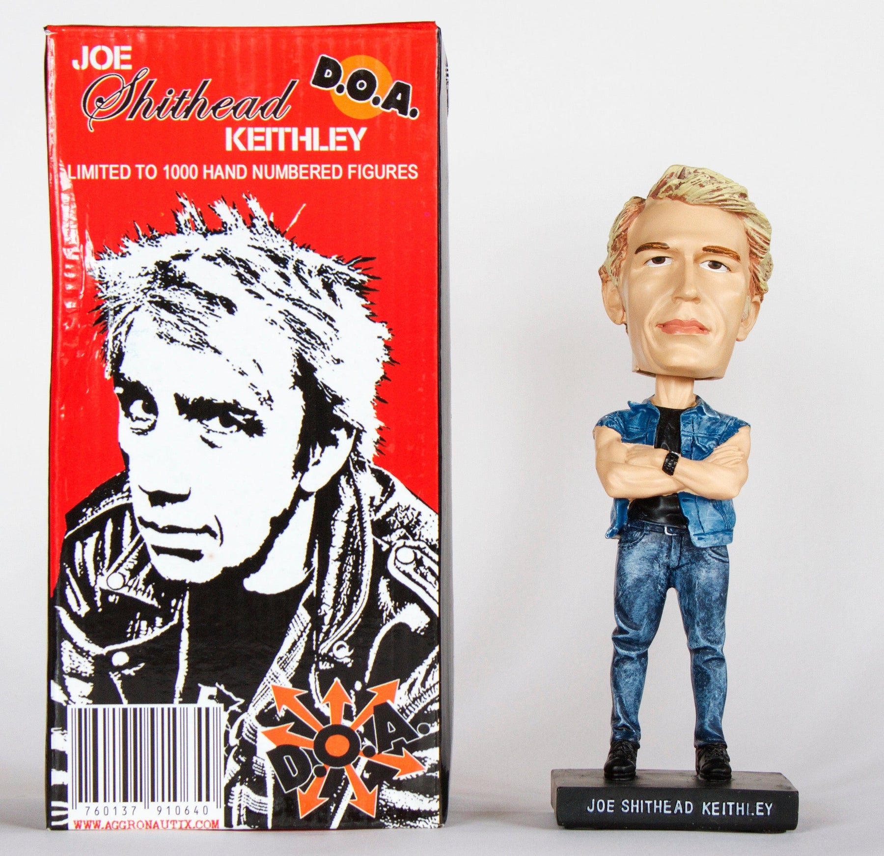 MVD Entertainment Group Decor > Other Decor Aggronautix: D.O.A - Joey Kiehtley Throbblehead 760137910640 APR112005