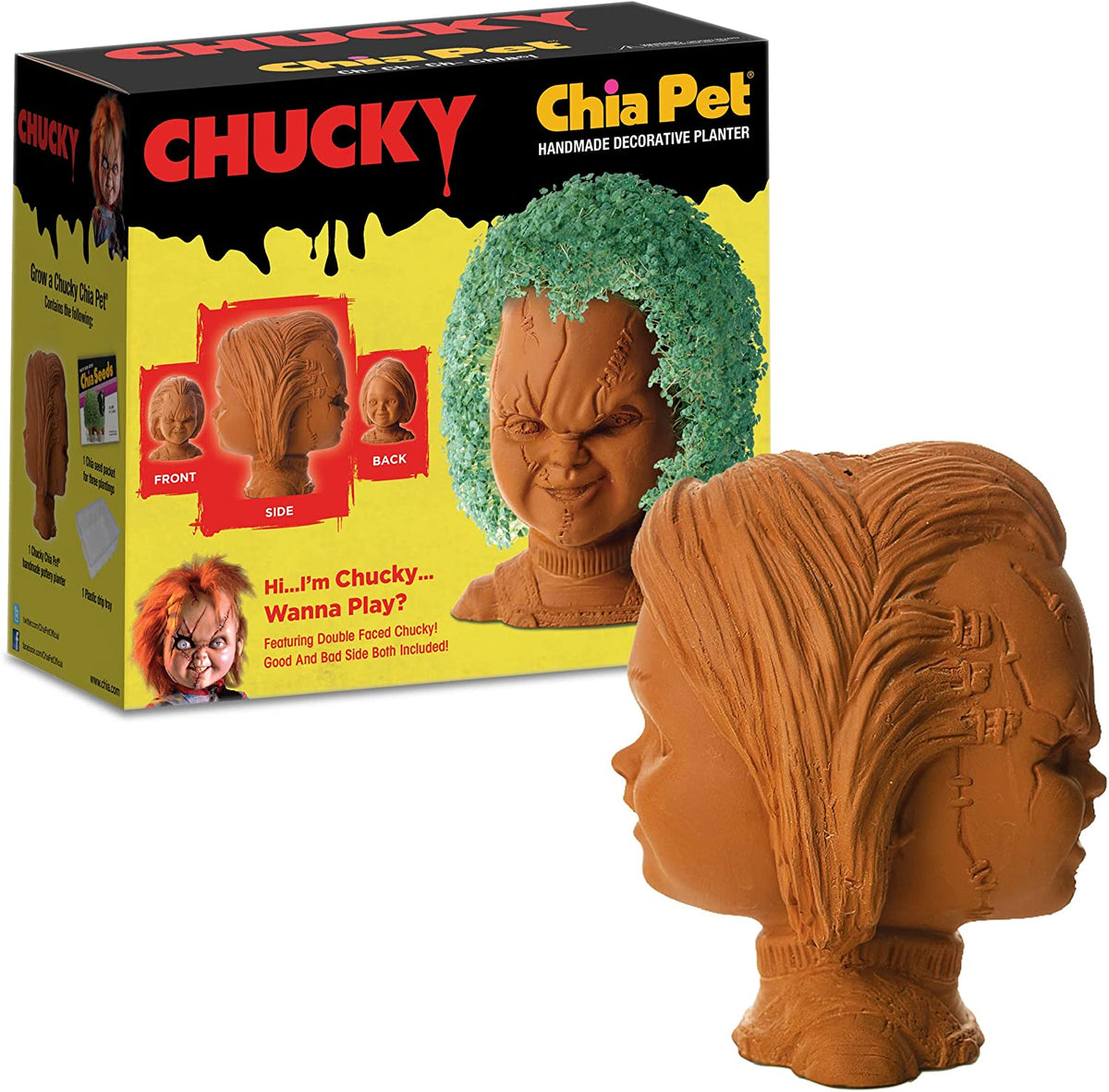 Neca Decor > Other Decor Chia Pet: Chucky 021363009837 MAY218926