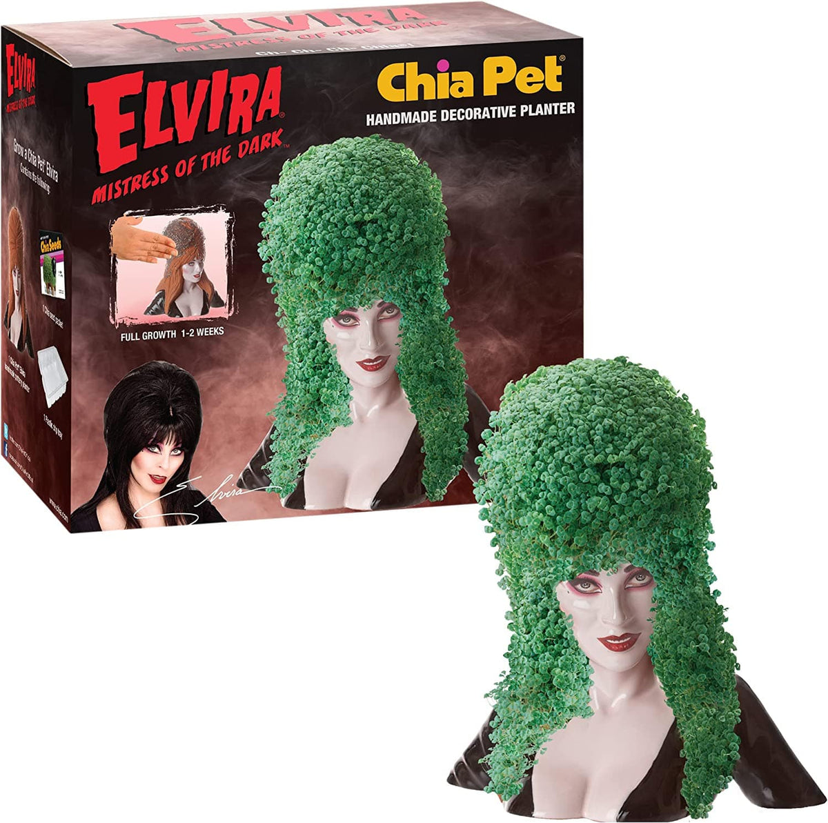 Neca Decor > Other Decor Chia Pet: Elvira 021363009813 MAY218927