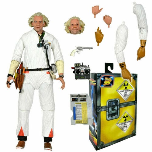 Neca: Back to the Future - Ultimate 'Doc' Brown, Hazmat Suit - Third Eye