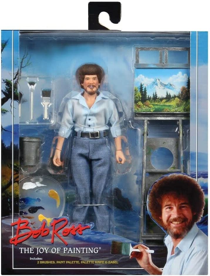 Neca Toys > Action Figures > Neca Neca: Bob Ross - Joy of Painting 8" 634482148969