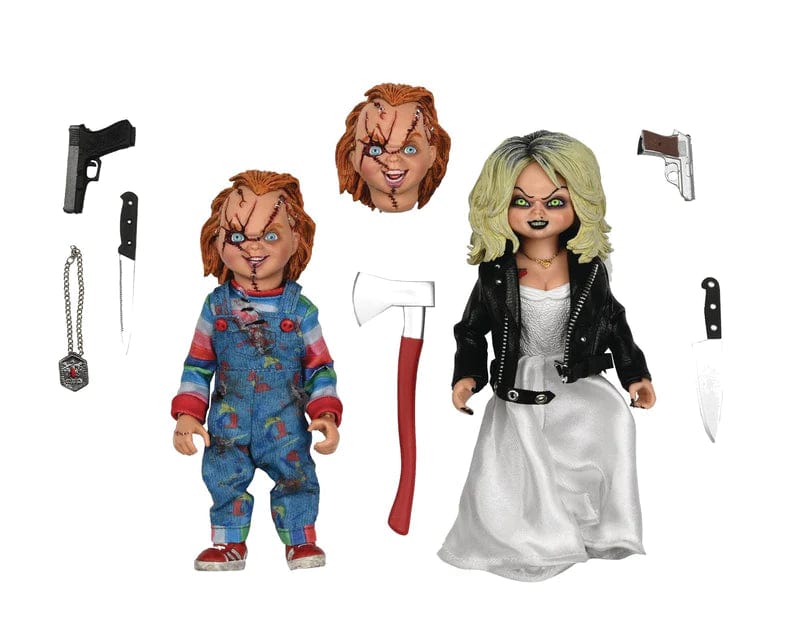 Neca: Bride of Chucky - Chucky & Tiffany 8" 2-Pack - Third Eye