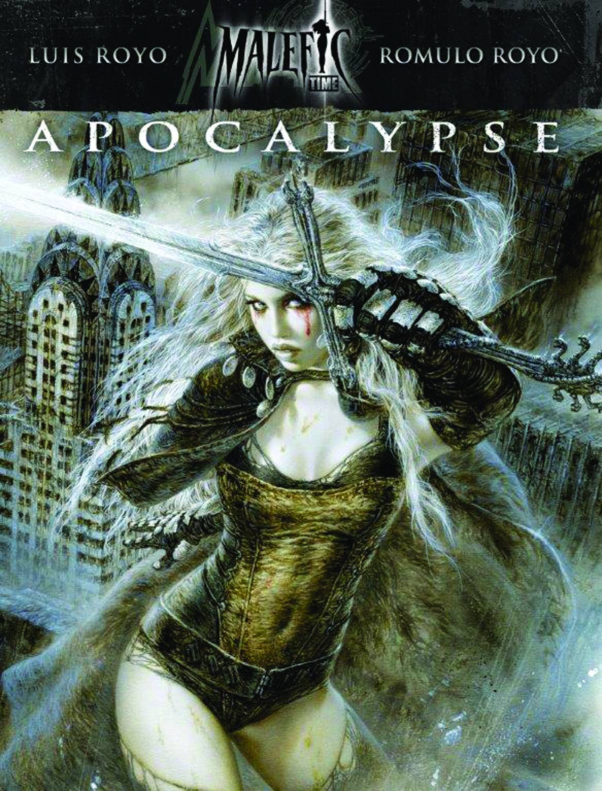 Luis Royo Malefic Time Apocalypse HC Vol 01