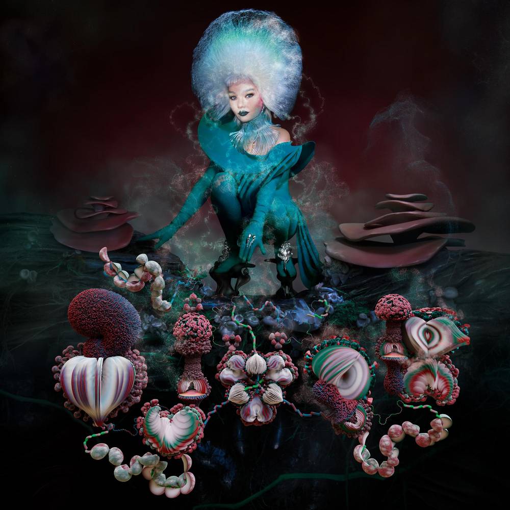 Bjork Music > Vinyl Records Bjork - Fossora (IEX Turquoise Vinyl) 5016958102500 OLI1485B.1