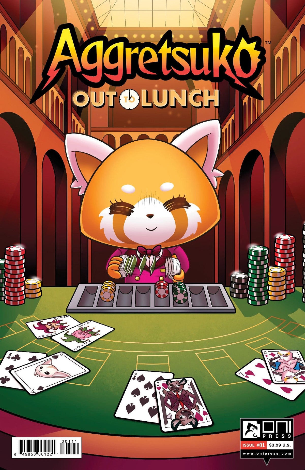 Oni Press Comic Books AGGRETSUKO OUT TO LUNCH #1 (OF 4) CVR B ABIGAIL STARLING VAR 64985600729200121 0522ON201