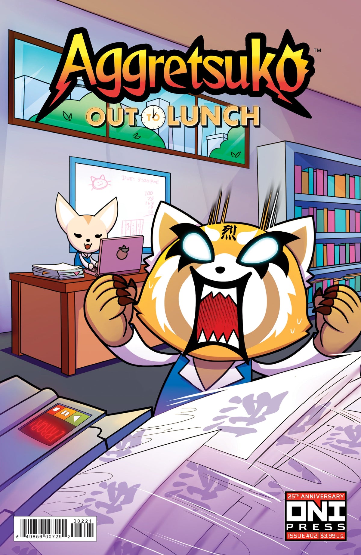 Oni Press Comic Books AGGRETSUKO OUT TO LUNCH #2 (OF 4) CVR B ROBIN CREW 64985600729200221 0722ON277