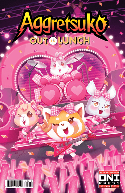 Oni Press Comic Books AGGRETSUKO OUT TO LUNCH #4 (OF 4) CVR A ABIGAIL STARLING (MR) 64985600729200411 0922ON378