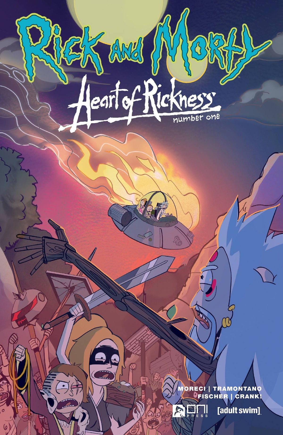 Oni Press Comic Books > Incentives RICK AND MORTY HEART OF RICKNESS #1 (OF 4) CVR C 1:10 INCV VAR INC 64985600768100131 MAY231912