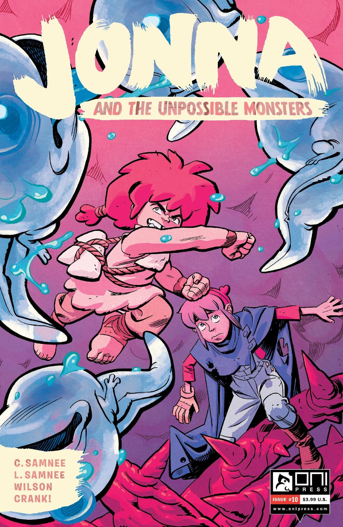 Oni Press Comic Books JONNA AND THE UNPOSSIBLE MONSTERS #10 (OF 12) CVR A CHRIS SAMNEE 64985600107801011 0422ON200