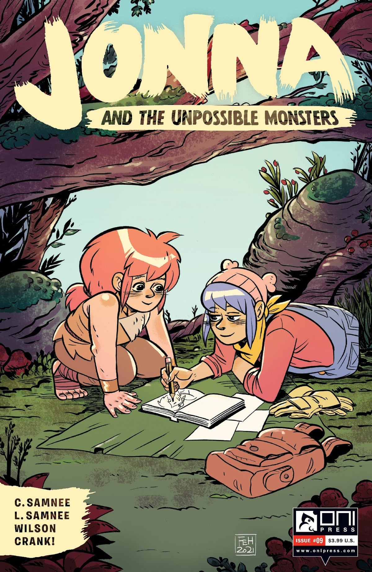 Oni Press Comic Books JONNA AND THE UNPOSSIBLE MONSTERS #10 (OF 12) CVR B CHRIS SAMNEE 64985600107801021 0422ON201