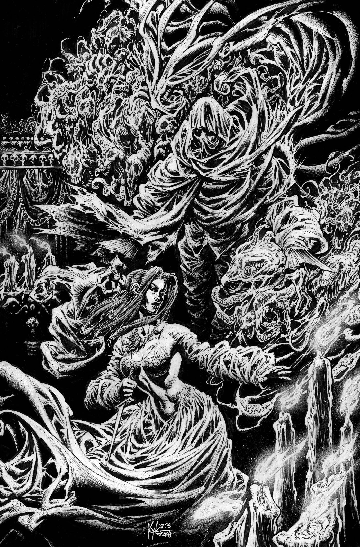 LAMENTATION #1 CVR F 1:20 INCV B&W HOTZ (MR)