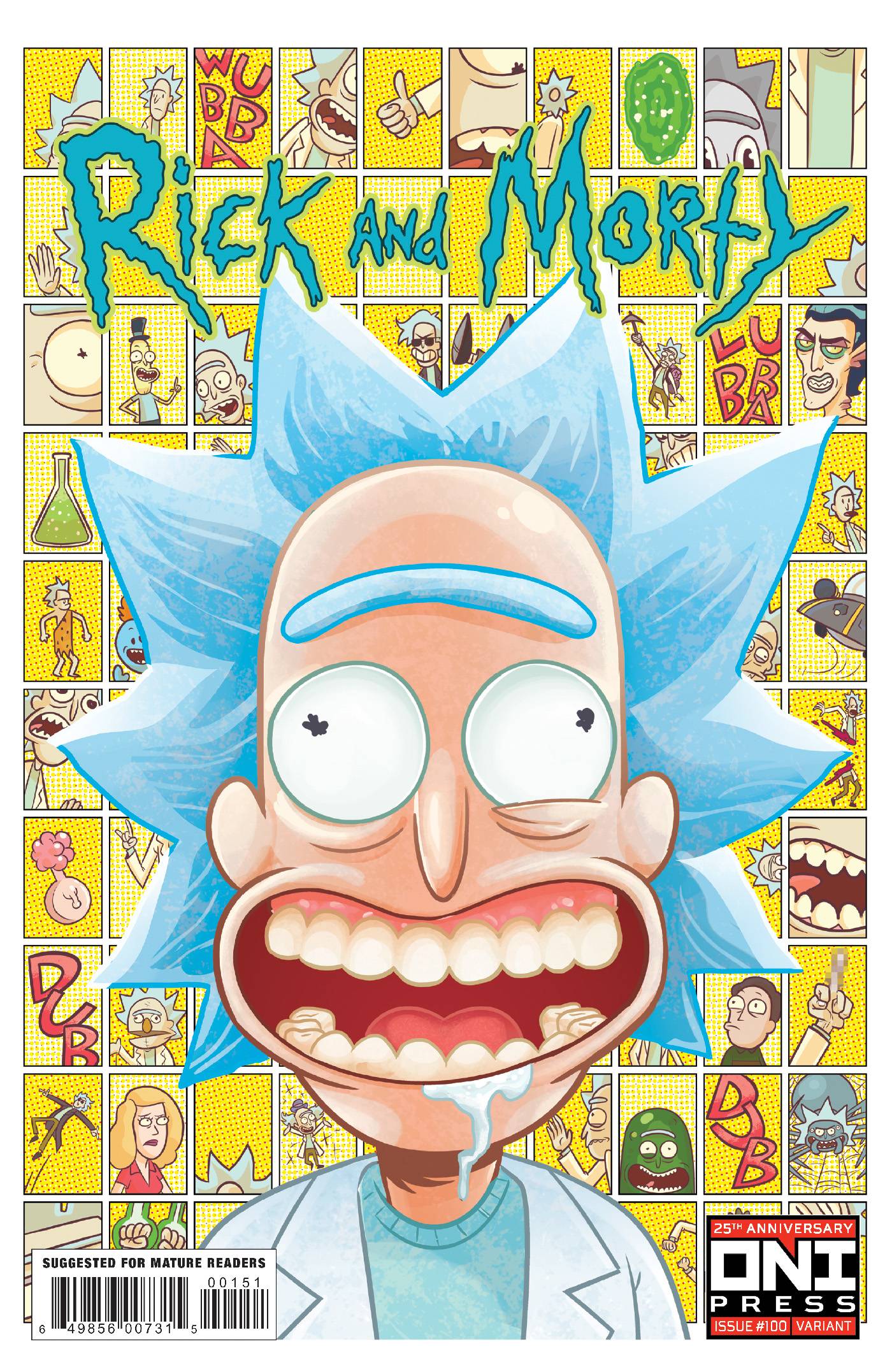 RICK AND MORTY #100 CVR E FRED STRESING VAR