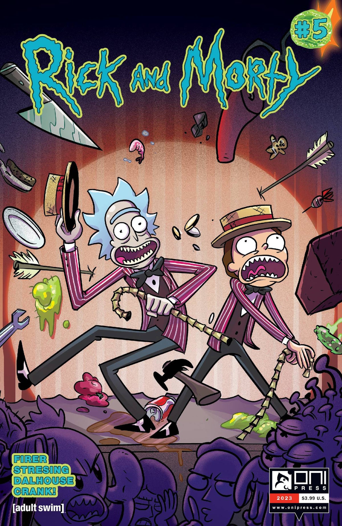 Oni Press Comic Books RICK AND MORTY #5 CVR B STRESING (MR) 64985600762900521 MAR231745