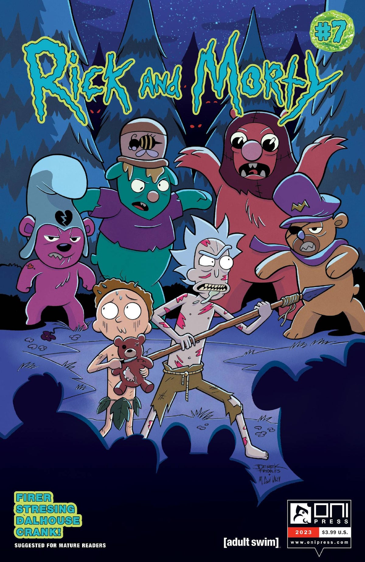 Oni Press Comic Books RICK AND MORTY #7 (NEW ARC) CVR C FRIDOLF & WILEY (MR) 64985600762900731 MAY231915