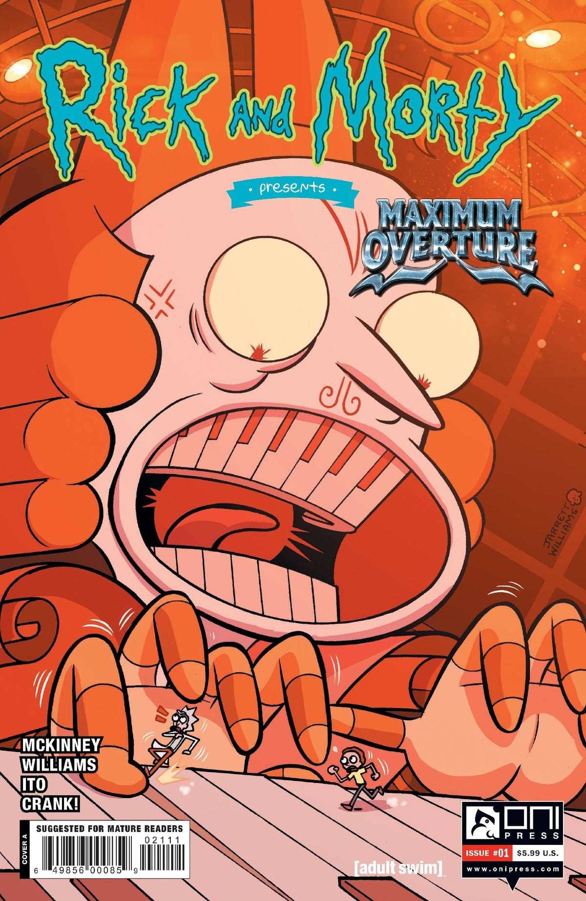 Oni Press Comic Books RICK AND MORTY PRESENTS MAXIMUM OVERTURE #1 CVR A 64985600085902111 MAR231746