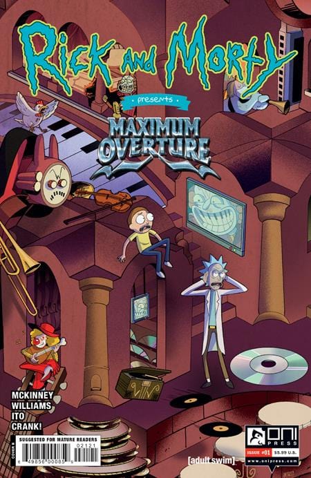 Oni Press Comic Books RICK AND MORTY PRESENTS MAXIMUM OVERTURE (ONE SHOT) CVR B PRISCILLA TRAMONTANO VAR 64985600085902121 0323ON320