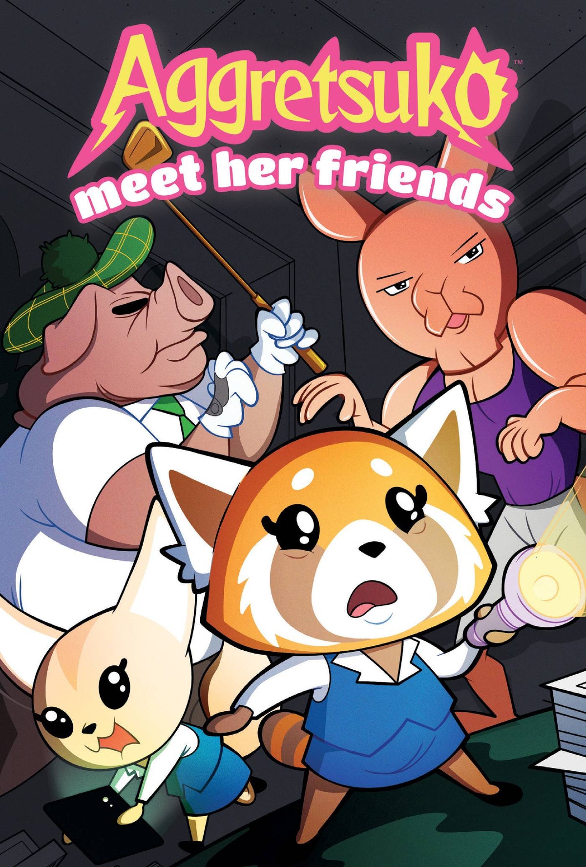 Oni Press Graphic Novel AGGRETSUKO MEET HER FRIENDS HC 9781620108772 OCT201501