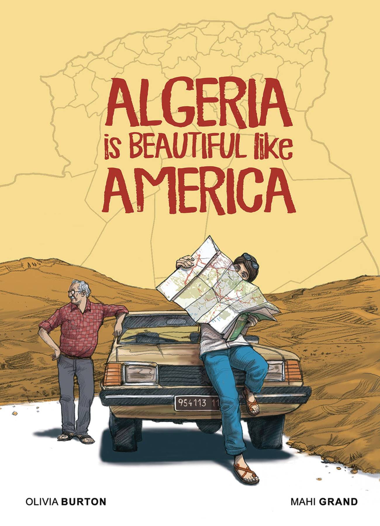 ONI PRESS INC. Graphic Novel Algeria Is Beautiful Like America HC 9781941302569 FEB181642