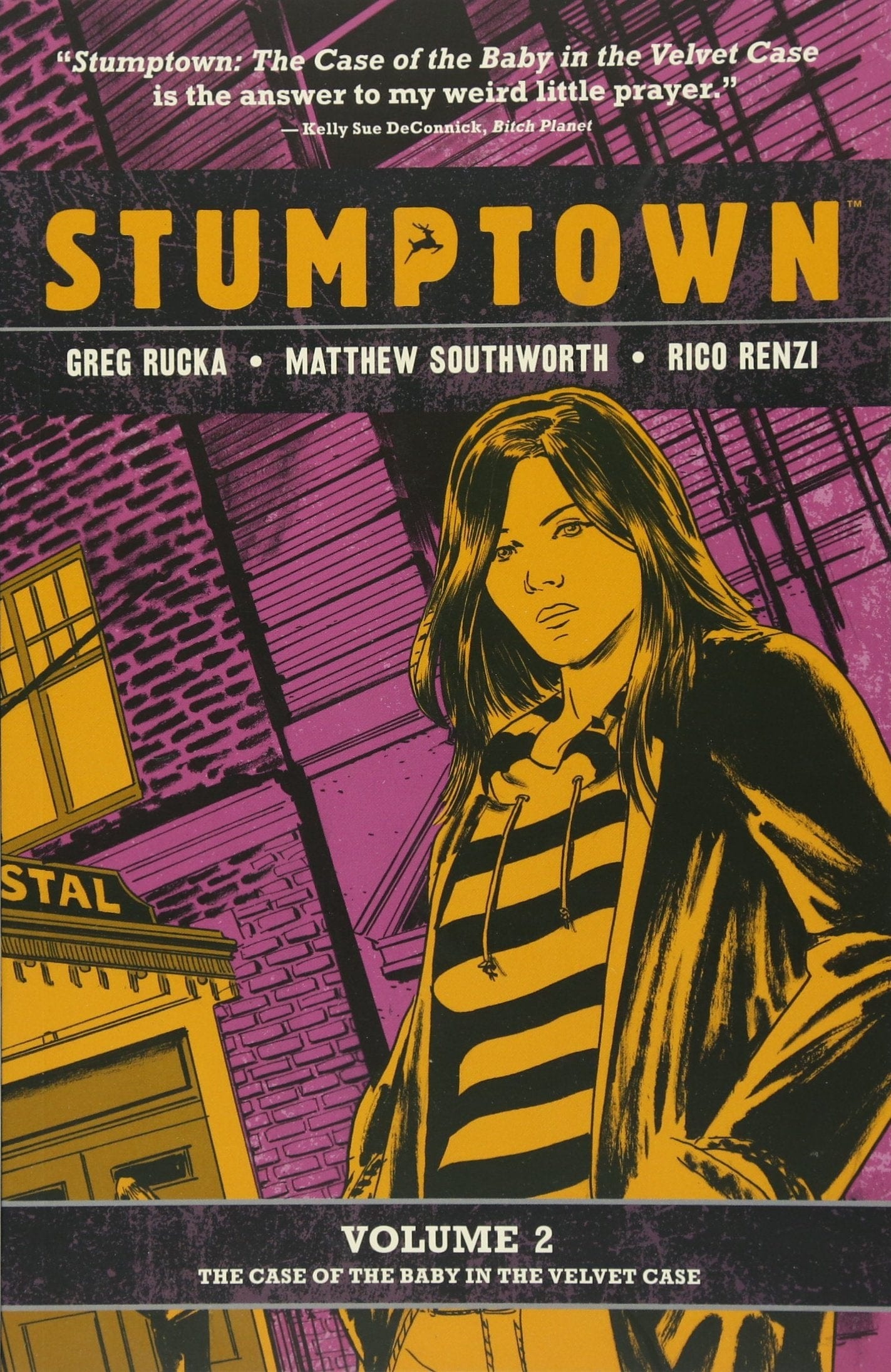 Oni Press Graphic Novel Stumptown Vol. 2: Case of the Baby in the Velvet Case TP 9781620104804