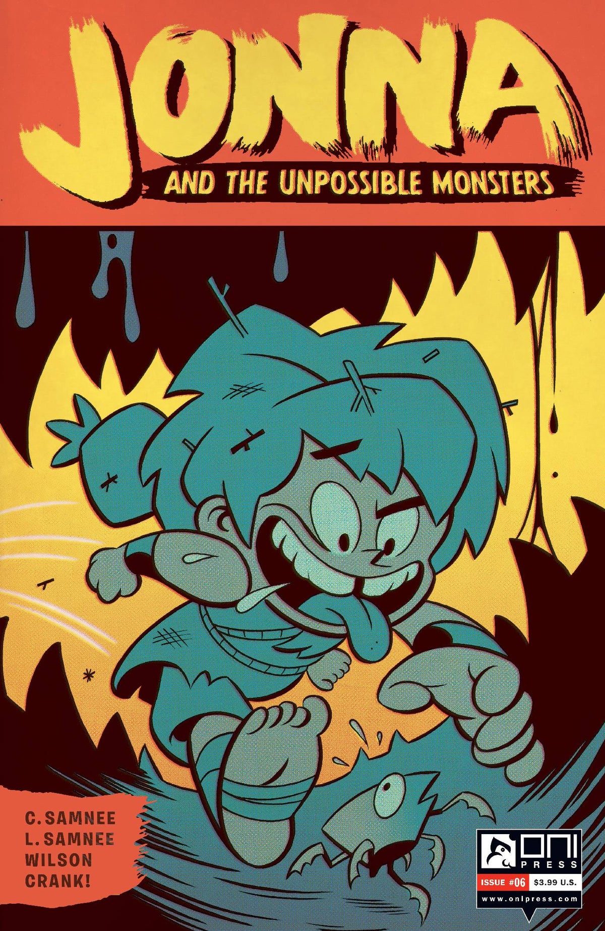 Oni Press Inc. Comic Books JONNA AND THE UNPOSSIBLE MONSTERS #6 CVR B STEPHENS 64985600107800621 JUL211823
