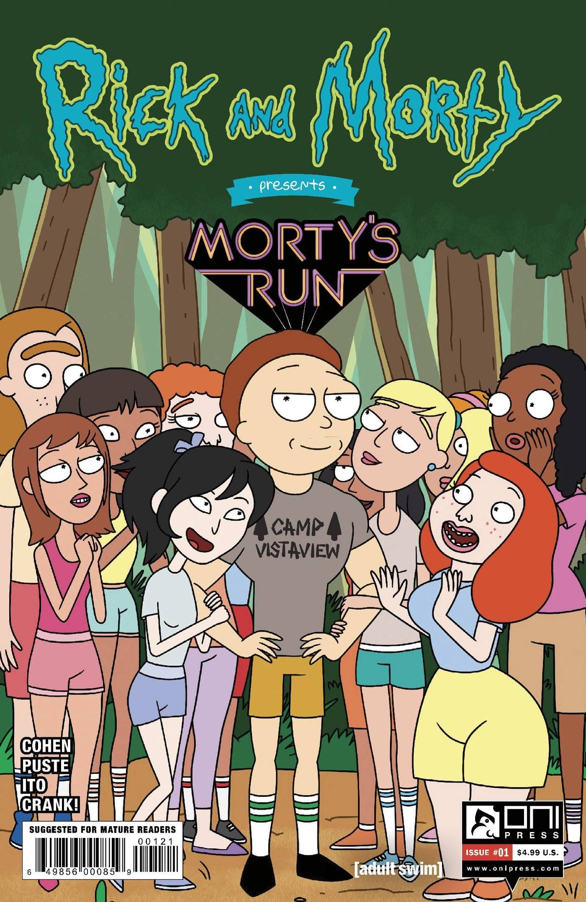 Oni Press Inc. Comic Books RICK AND MORTY PRESENTS MORTYS RUN #1 CVR B FEISTER 64985600085901721 JAN221556