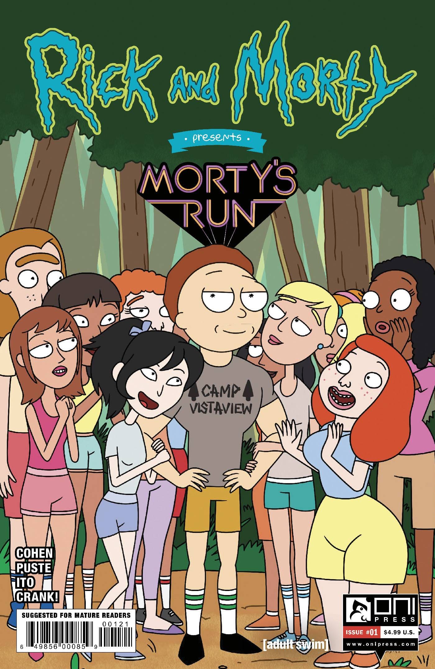 RICK AND MORTY PRESENTS MORTYS RUN #1 CVR B FEISTER