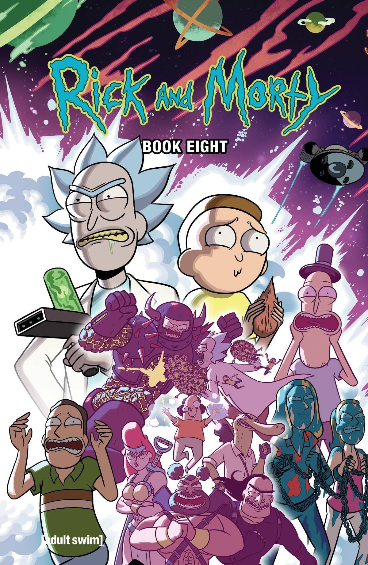 ONI PRESS INC. Graphic Novel Rick And Morty Book Eight Dlx ED HC (MR) 9781637150375 JAN221559