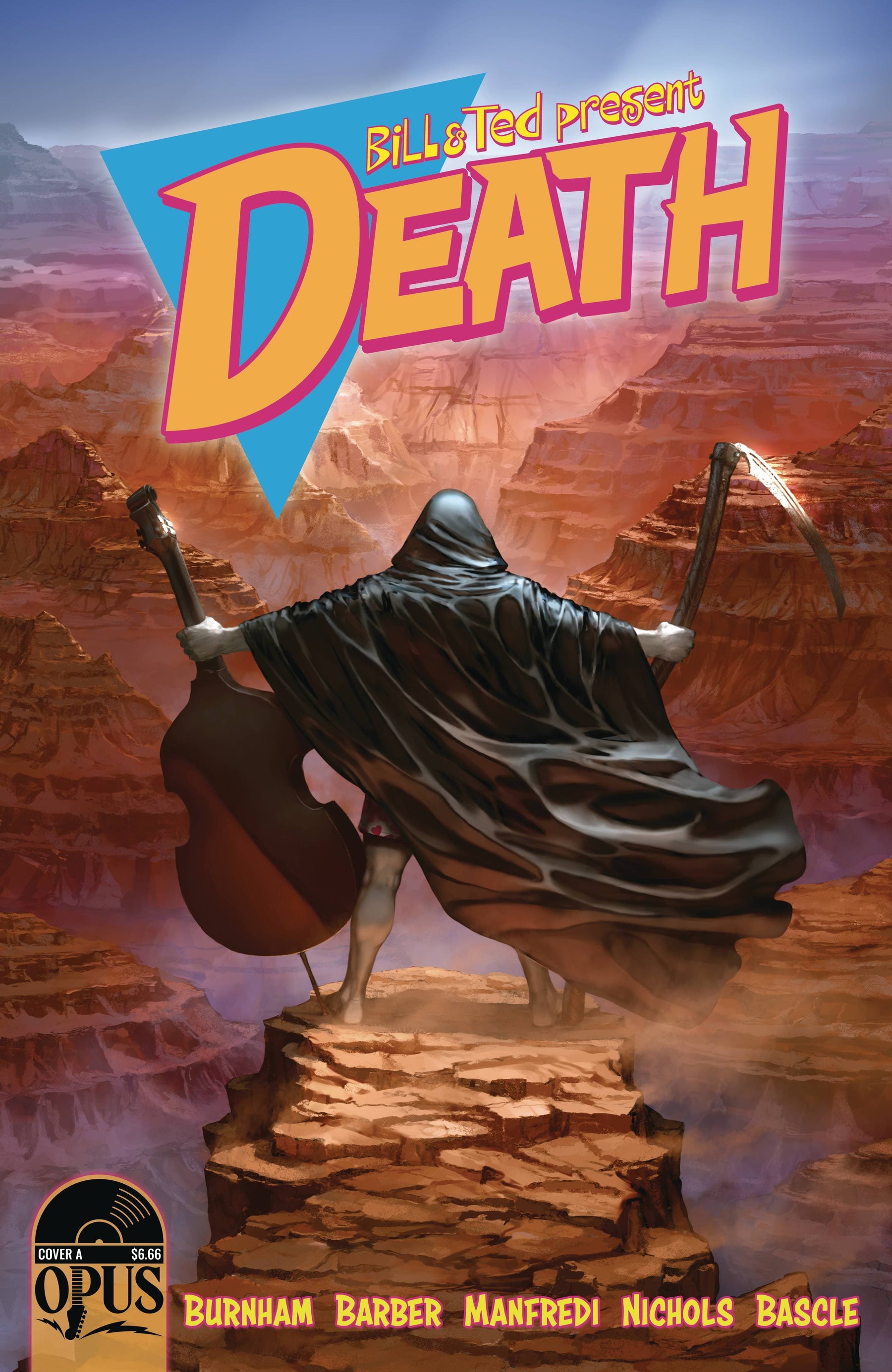 Opus Comics Comic Books BILL & TED PRESENT DEATH ONE SHOT CVR A CHRISTENSEN 08593010083900511 AUG221689