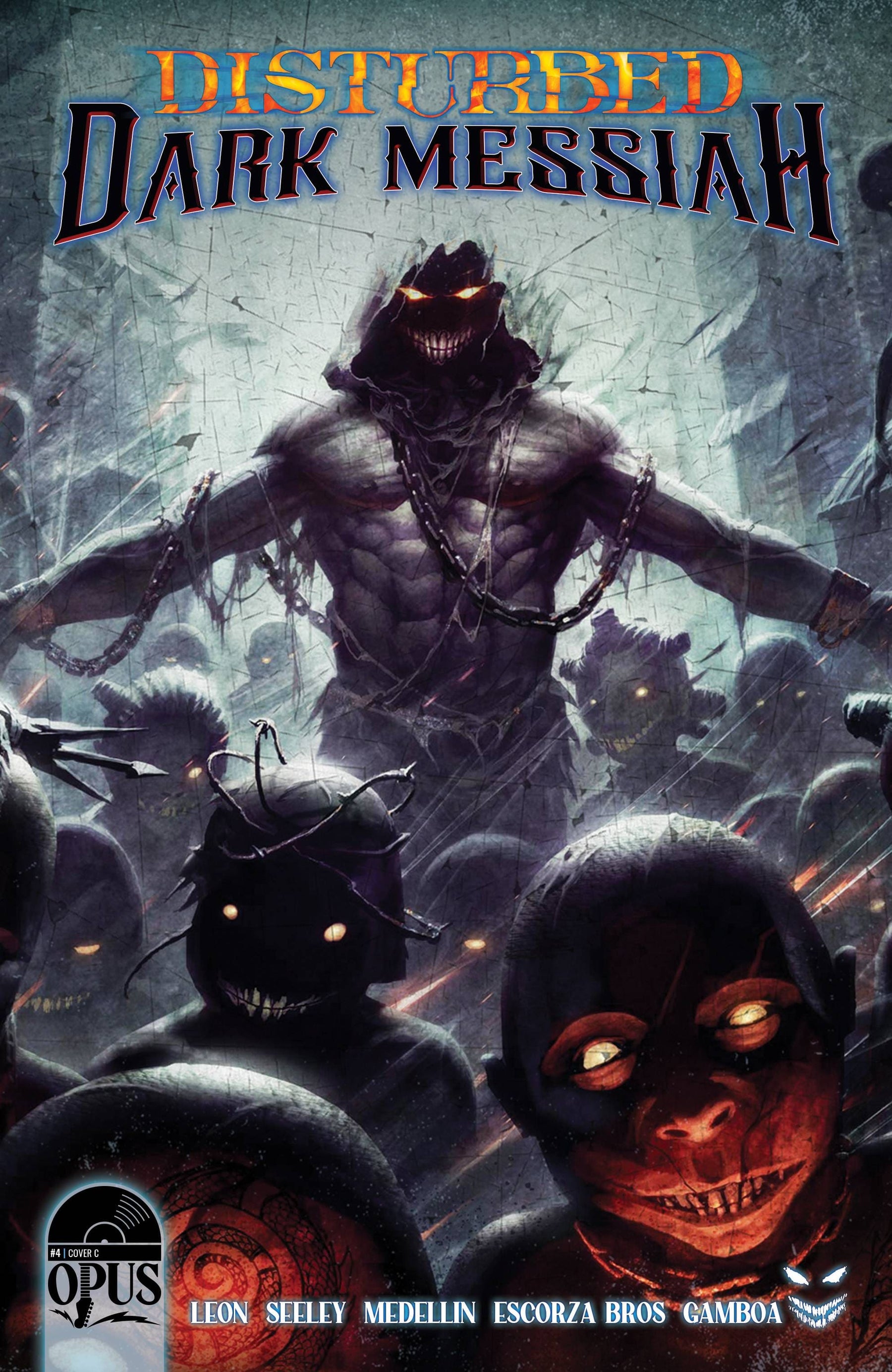 DISTURBED DARK MESSIAH #4 (OF 5) CVR C 1:10 INCV SWANLAND