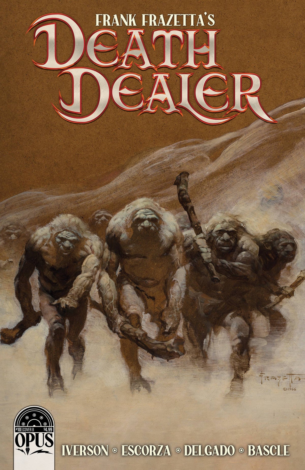 Opus Comics Comic Books FRANK FRAZETTA DEATH DEALER #10 CVR B FRAZETTA 08593010075401021 DEC221564