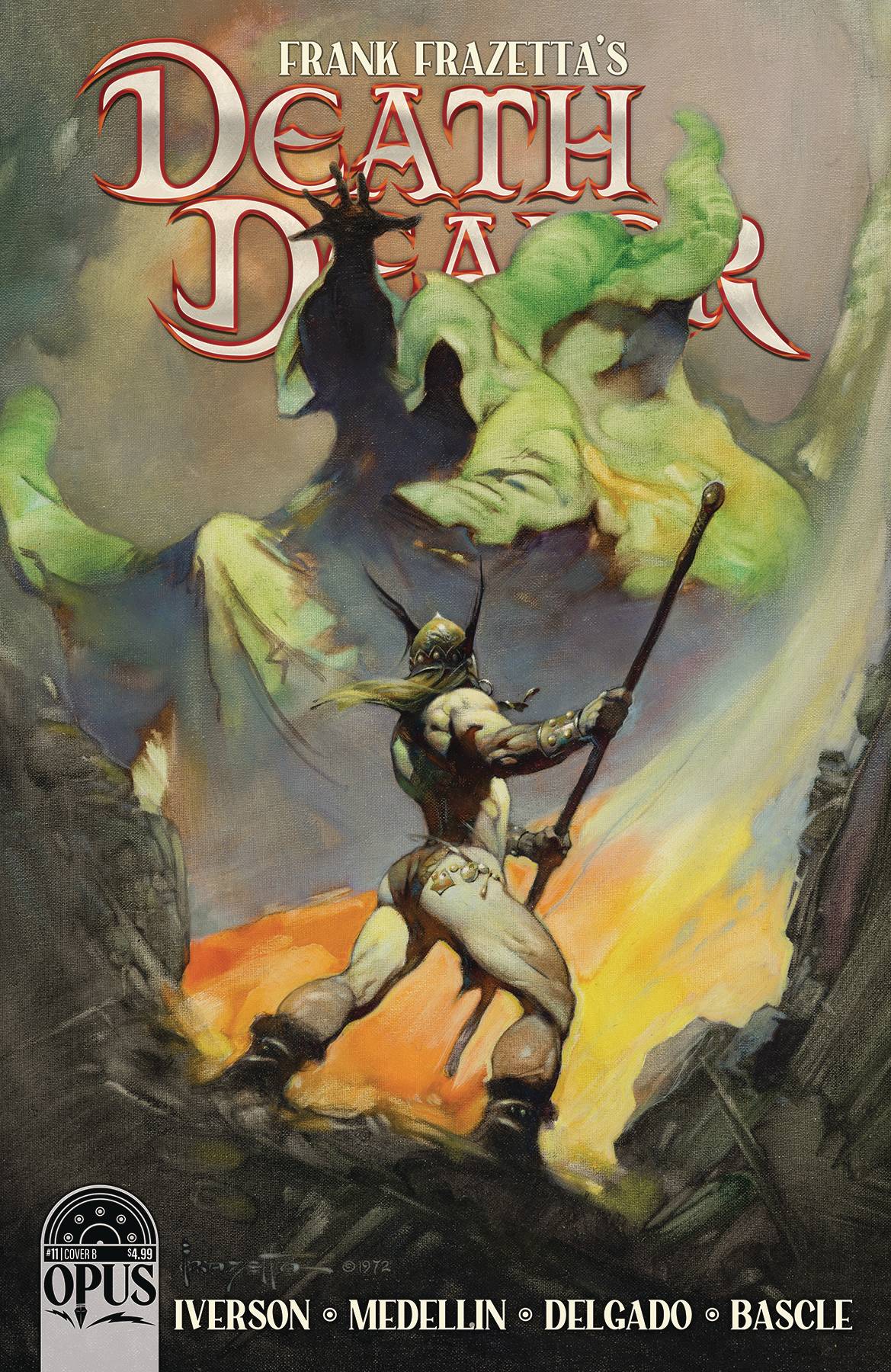 Opus Comics Comic Books FRANK FRAZETTA DEATH DEALER #11 CVR B FRAZETTA 08593010075401121 JAN231734
